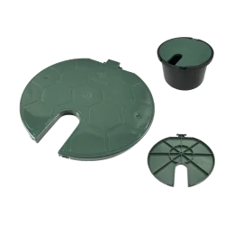 POKRYWA STUDZIENKI POBORU WODY - ZIELONA