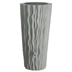 DEKORACYJNY ZBIORNIK NA DESZCZÓWKĘ ALANA 160L SZARY