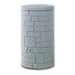 DEKORACYJNY ZBIORNIK NA DESZCZÓWKĘ ARCADO 230L GRANIT