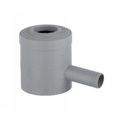 ZBIERACZ, ŁAPACZ WODY DESZCZOWEJ Z FILTREM SZARY