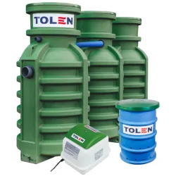 Trzykomorowa Oczyszczalnia Biologiczna Biotech 8os. STUDNIA CHŁONNA