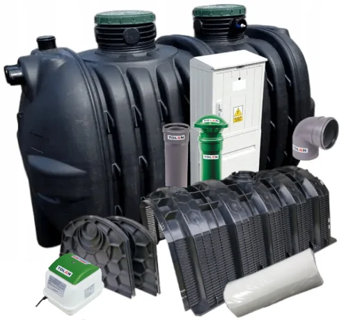 Oczyszczalnia Biologiczna OPTIMAX 5 Aquabin 4 tunele 300L