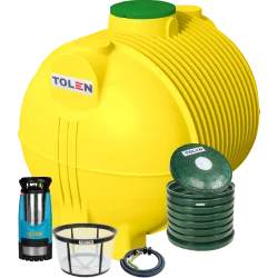 MARSEPLAST ZBIORNIK NA DESZCZÓWKĘ OGRÓD Professional 10000L loading=