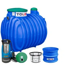 ZBIORNIK NA DESZCZÓWKĘ EKOSYSTEM OGRÓD Special 2000L