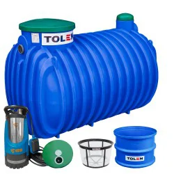 ZBIORNIK NA DESZCZÓWKĘ EKOSYSTEM OGRÓD Special 3000L