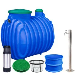 ZBIORNIK NA DESZCZÓWKĘ EKOSYSTEM OGRÓD Professional+ 2000L