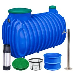 ZBIORNIK NA DESZCZÓWKĘ EKOSYSTEM OGRÓD Professional+ 3000L