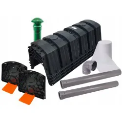 OCZYSZCZALNIA PRZYDOMOWA 1000L MARSEPLAST 4-TUNELOWA 150L