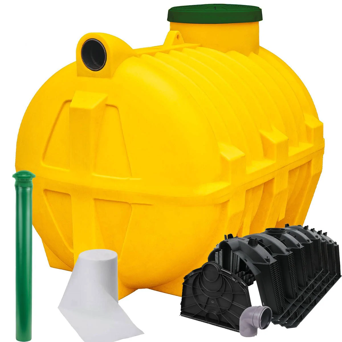 OCZYSZCZALNIA PRZYDOMOWA MARSEPLAST 4-TUNELOWA 3000L