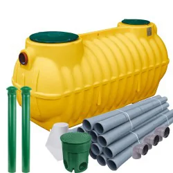 OCZYSZCZALNIA PRZYDOMOWA MARSEPLAST DRENAŻ 18mb 1000L